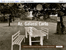 Tablet Screenshot of galassicarlo.com